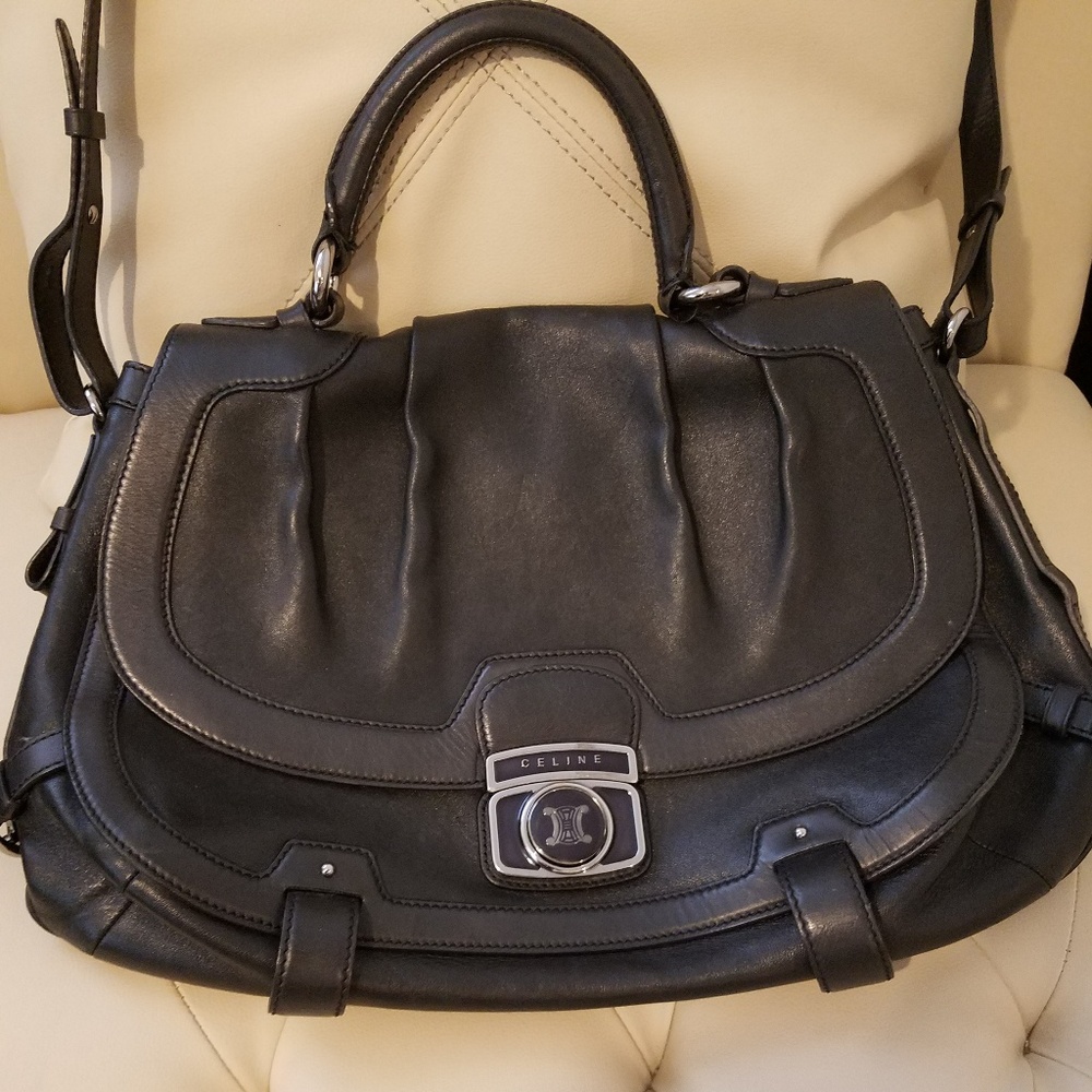 Authentic Celine "Lirine" Handbag/Crossbody.